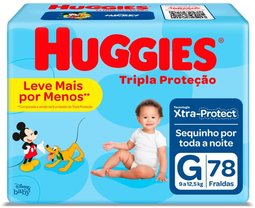 FRALDA HUGGIES HIPER