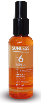 OLEO BRONZEADOR SUNLESS 120 ML